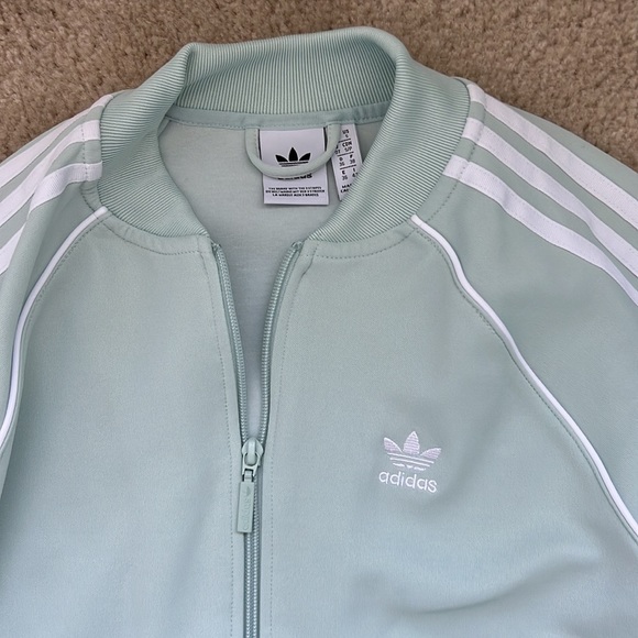 Adidas Originals Mint Green Track Jacket - S - Picture 2 of 3